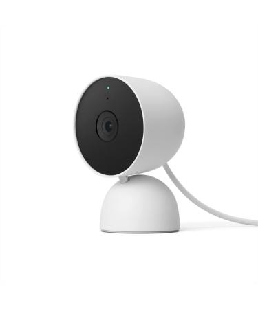 Google indoor Nest Security Cam 1080p (Wired) - 2nd Generation - Snow