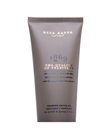 Acca Kappa 1869 Shampoo & Shower Gel for Men 6.7 Oz | Premium Italian Grooming Product | Buy Internationally - Buy Online on SooperMarket.com