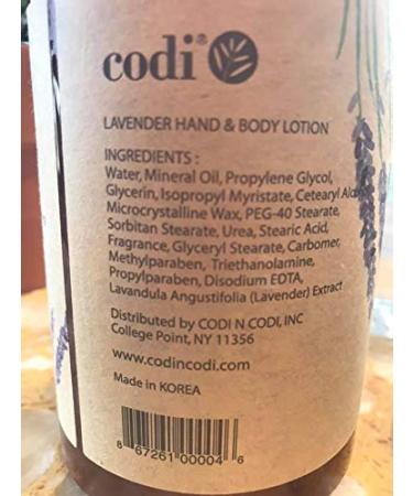 Lavender Body and Hand Lotion Set - True English Lavender Scent - Fast Absorbing, Non-Greasy Formula - 1 x 750ml Bottle, 2 x 100ml Tubes - Buy Online on SooperMarket.com
