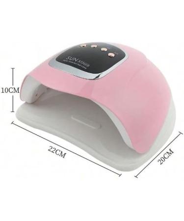 Pink Lady Nail Dryer Lamp - WY8 Sun X15 Max 280W High Power, Fast Curing UV LED Ice Lamp for Gel Polish and Nail Art - Buy Online on SooperMarket.com