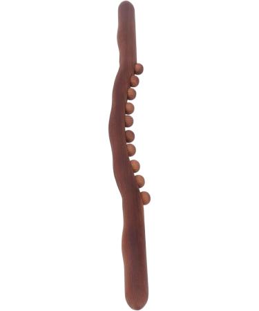 10 Massage Points Gua Sha Tools - 2 Pack Wooden Massage Sticks for Back & Leg Relief | International Shipping - Buy Online on SooperMarket.com