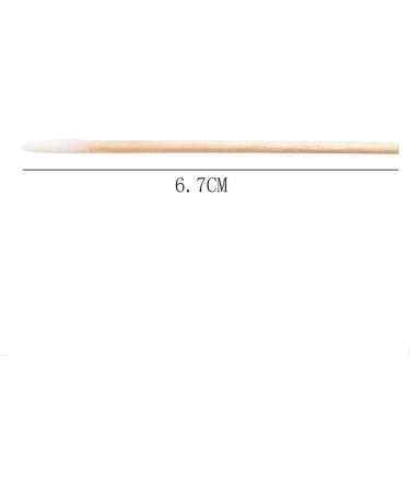 TOSSPER 100 Cotton Swabs - Eco-Friendly Wooden Stick Cleaning Swabs for Home & Travel - Buy Online on SooperMarket.com