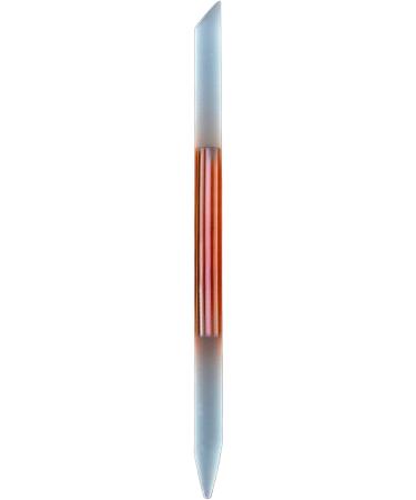 Worparsen Glass Cuticle Pusher Double-Sided Glass Cuticle Pusher Nail File Multifunctional Wear- Orange - Buy Online on SooperMarket.com