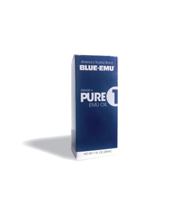 Blue Emu Pure 1 Emu Oil - Deep Hydration Face Body & Hair Oil - 1 oz - International Shipping Available - Buy Online on SooperMarket.com