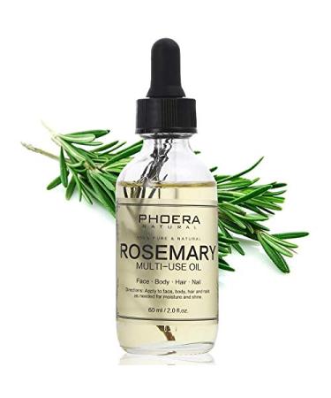 AQUAPURITY PHOERA Multi-Use Oil Anti-Aging 100% Natural With Petals Face Body Hairs Nail Wrinkles Aromatherapy Flowers And Vegetables UK (ROSEMARY OIL)