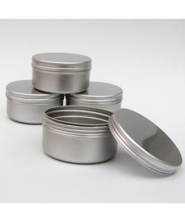 10 x 100ml aluminum socket large make-up candle pots 100ml capacity empty large cosmetics/candle/spice pots/hair product/sweet cans