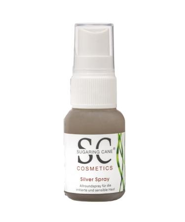 Micro-silver Face and body spray for sensitive skin nourishing in skin irritation silver ions for bacteria & germs soothing tonic after hair removal (Silver spray 30ml) 30 ml (1 Pack)