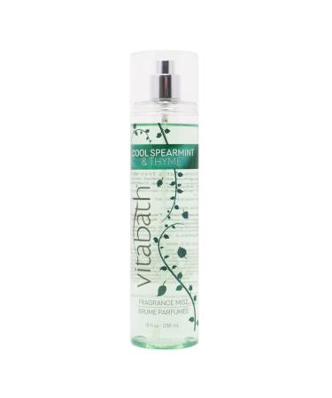Vitabath Fragrance Mist Cool Spearmint/Thyme 8 Fluid Ounce Cool Spearmint/Thyme 8 Fl Oz (Pack of 1)