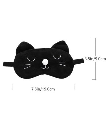 3 Pcs Cat Sleep Mask Funny Blindfolds & Eye Covers Comfortable Sleeping Eye Shades Perfect for Travel & Relaxation - Buy Online on SooperMarket.com