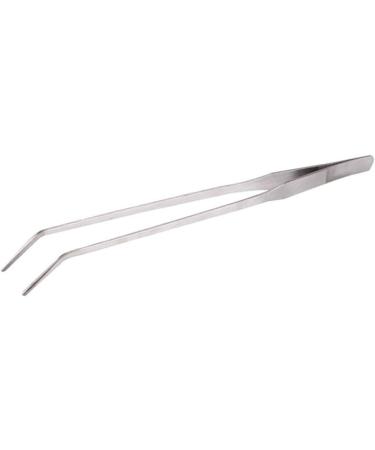 FEITA Extra Long 15inch/380mm Tweezer Tongs Stainless Steel Curved Tip - Aquarium Fishtank Mega Reptile Feeding Tweezers - Buy Online on SooperMarket.com