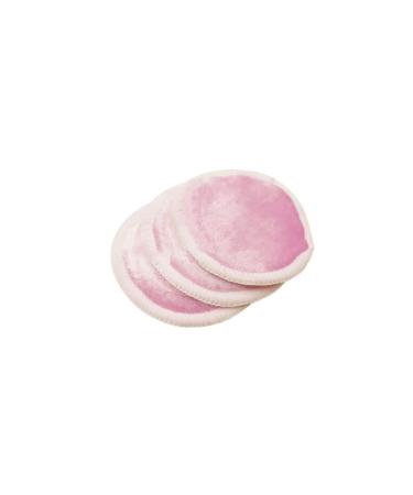 Reusable Bamboo Fiber Washable Makeup Remover Pads Ultra Soft Cotton Pads for Skin Care 3PCS(Yellow) Makeup Remover