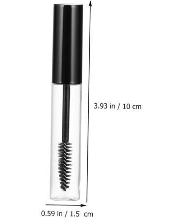 FOYTOKI 1 Set Mascara Tube Lip Balm Containers Eyelash Funnel Mascara Bottle Liquid Eyeliner Tube Abs - Buy Online on SooperMarket.com