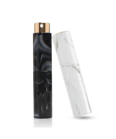Vitog 10ml Travel Perfume Bottle Refillable - Atomizer Perfume Spray Bottle For Travel Empty Cologne Dispenser Mini Travel Bottle With Funnel Distributor For Women Men