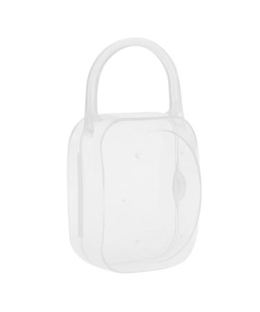 Solid portable baby toddler children pacifier nipple for case travel storage box cany color outdoor trip for pacifiers with cover