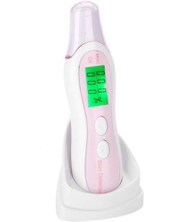 LCD Digital Skin Analyzer Skin Analyzer Moisture Water Oil Monitor for Skin Care High Sensitive Facial Skin Tester USB Digital Measuring Device for Home Traveling Beauty Salon(White) - Buy Online on SooperMarket.com