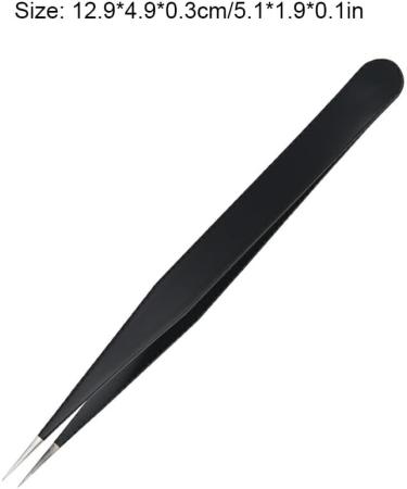 Dajidafu Stainless Steel Nail Art Tweezers Clamping Tools Professional Simple Small Rhinestone Picker Picking Tweezer Hand Tool - Buy Online on SooperMarket.com