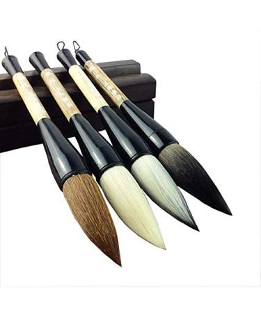 Large Chinese Calligraphy Brush Sumi - e Painting Brush Chinese Painting Brush (4 Set)