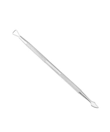 Double Ends Stainless Steel Triangle Cuticle Peeler Scraper Dead Skin Pusher Remove Gel Nail Polish Nail Art Remover Tool Practical and Popular Durability and practicality