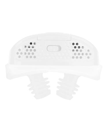 LIULDASHUN Professional Electric Anti Snoring Device Intelligent Snoring Aids for Snore Relief Health Care Accessory Better Sleep Snoring Solution(White)
