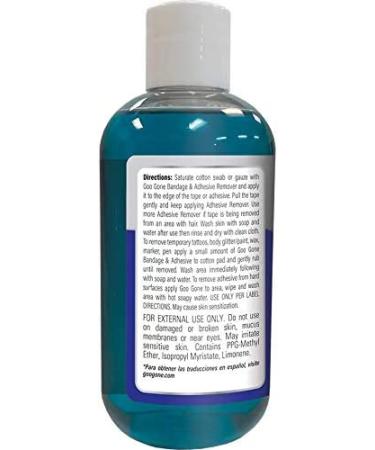 Goo Gone Bandage & Adhesive Remover 8oz (2 Pack) - Safe Solution for Removing Bandages & Adhesives - Buy Online on SooperMarket.com