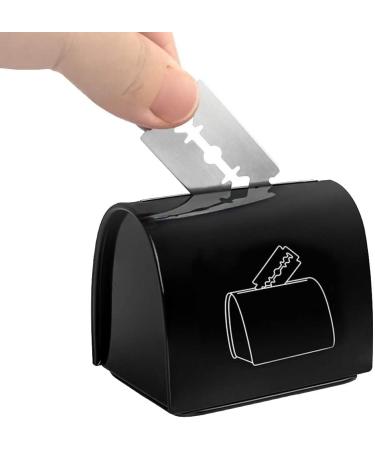 Safe Razor Blade Disposal Case - Portable Shaver Storage Box for Straight Razors | Secure & Eco-Friendly - Buy Online on SooperMarket.com