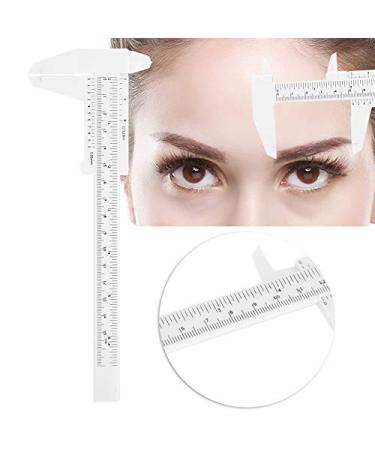 Salmue Eyebrow Tattoo Ruler - Adjustable Golden Ratio Microblading Tool for Perfect Eyebrow Shape - Ideal for Beginners and Professionals - Buy Online on SooperMarket.com