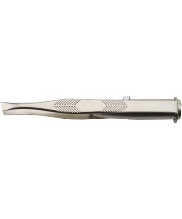 Premium LED Eyebrow Tweezers - Stainless Steel Hair Remover Tools with 3 Button Batteries - Perfect for Flawless Brows - Buy Online on SooperMarket.com