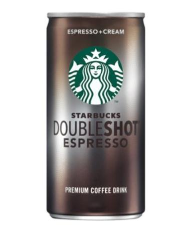 Starbucks Doubleshot Espresso (Espresso + Cream) 6.5 oz x 12 Cans Caramel 6.5 Ounce (Pack of 12)