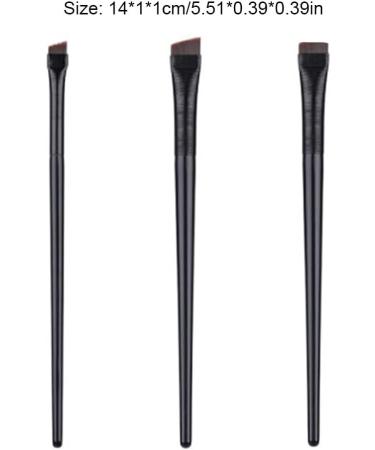 Dajidafu Eyeliner Professional Application Face Shaping Brow Brushes Double Ended Eyeshadow Making Eyelash Tools Eyebrow Brush Small Flat - Buy Online on SooperMarket.com
