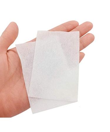 500pcs White Simply Soft Square Makeup Pads - Absorbent Disposable Non-Woven Cosmetic Wipes for Facial & Nail Polish Removal - Buy Online on SooperMarket.com