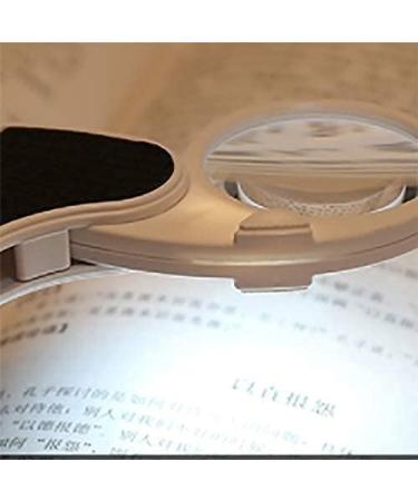 LED Magnifying Glass Magnifying Glass with Light Mini Foldable Reading Magnifier Handheld Magnifying Glass with LED Light for Reading Small Fonts Low Vision Seniors Macular Degeneration Inspection - Buy Online on SooperMarket.com