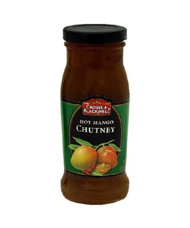 Crosse & Blackwell Hot Mango Chutney, 9-Ounce Jars (Pack of 6)