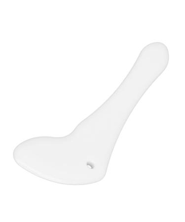 Buy Ceramic White Gua Sha Board - Portable Skin Care Massage Tool for Body & Face - Buy Online on SooperMarket.com