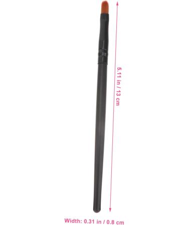 Gogogmee 10pcs Nose Shadow Brush Makeup Concealer Brush Soft Face Blush Brush Eye Makeup Black Wooden Handle - Buy Online on SooperMarket.com