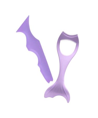 Mikinona Ladies Suits 2pcs Silicone Mold Eyelash Applicator Tool Silicone Make up Tools Mascara Miss Face Mask Heating