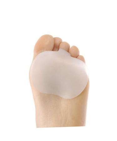 Hemoton Pair Insoles for High Heels Gel Bunion Toe Spreader Foot Separator for Bunion Gel Bunion Forefoot Pad White Front Feet Protector Foot Straighter