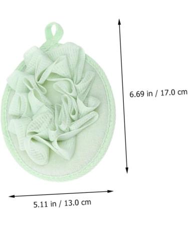 NOLITOY 12 Pcs Natural Flower Bath Sponges - Soft Shower Cleaning Sponges for Bubble Making & Bathing | Eco-Friendly Loofah & Net Mesh Material - Buy Online on SooperMarket.com