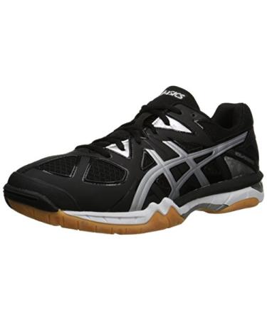 ASICS Men's GEL-Tactic Volleyball Shoe 12 Black/Onyx/Silver