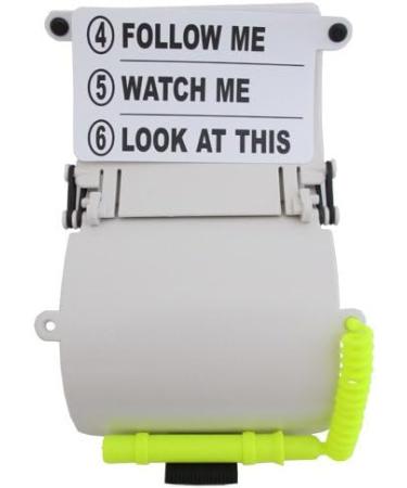 Scuba Choice 3-Panel Wrist Writing Slate with Text and Pencil - Diving Essential - Buy Online on SooperMarket.com