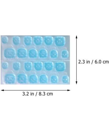 minkissy 30 Sheets Manicure Jelly Stickers Press on Nails Short Nail Paste Silicone Nail Sticker Manicure Diy Paste Flexible Fake Nail Tips Manicure Paste Simple Silica Gel Manicure Tools - Buy Online on SooperMarket.com