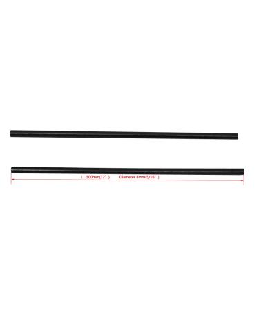 OTOOLWORLD 2pcs Graphite Crucible Stir Bar 12" Long Stir Rod for Crucible Melting Casting Refining Gold Silver Copper 5/16" Diameter