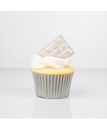 Silver Luster Dust - Edible Cake Decorations, Drink Enhancements, Cupcake Decor, Cake Drip, Paint & Food Coloring - Buy Online on SooperMarket.com