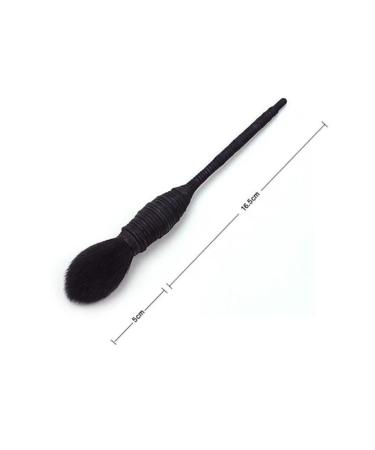 Handmade Rattan Handle Makeup Brush - Professional Highlighter & Blush Brush - Tricolor Cosmetic Tool for Blending - Buy Online on SooperMarket.com