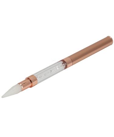 Wax Tip Dotting Pen Manicure Dotting Pen Wax Tip for Different Sizes Types Rhinestone(white)