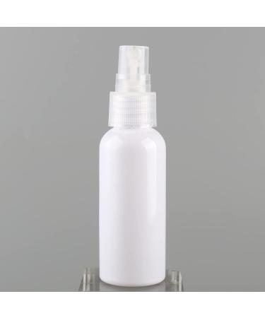 Buy 12 Pack 50ml White Spray Bottles - Empty Fine Fog Atomizer Travel Perfume Containers with Funnel - Ideal for International Shipping - Buy Online on SooperMarket.com