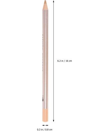 OSALADI 4pcs Scar Cosmetic Concealer Pen Makeup Waterproof Highlighter Professional Pens Brow Eye Wooden Ivory - Buy Online on SooperMarket.com
