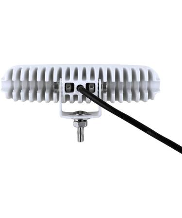 BIGLIONX 6.5 Flood LED Light Bar 80W 8600LMS - Marine Grade Boat Lights (White) - Buy Online on SooperMarket.com