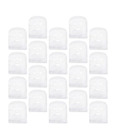 GALPADA 100pcs Gauze Mask Facial Tissue White Pure Cotton Gauze Korean