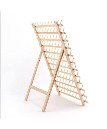 120-Spool Wooden Thread Holder Organizer for Sewing & Embroidery - Buy Online on SooperMarket.com