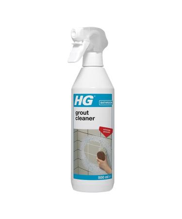 HG Grout Cleaner Ready-To-Use Tile Grouting Cleaning Spray Removes Stubborn Dirt Marks & Stains Between Tiled Walls & Floors - 500ml Spray (591050106)